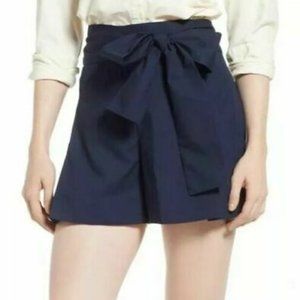 NWT J.Crew Black Shorts With Bow
